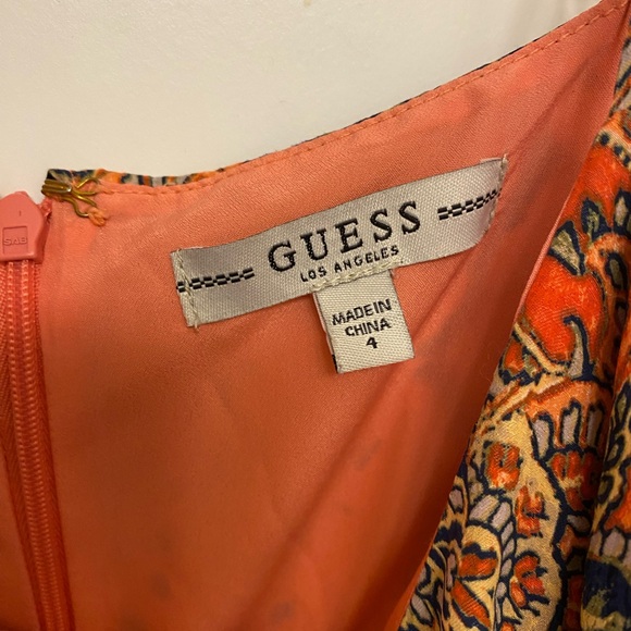 Beautiful Coral Guess Dress - Picture 4 of 4